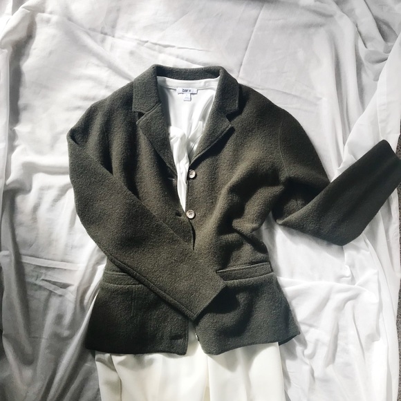 Evan-Picone Vintage 100% Wool Blazer/Jacket size M - Picture 10 of 11